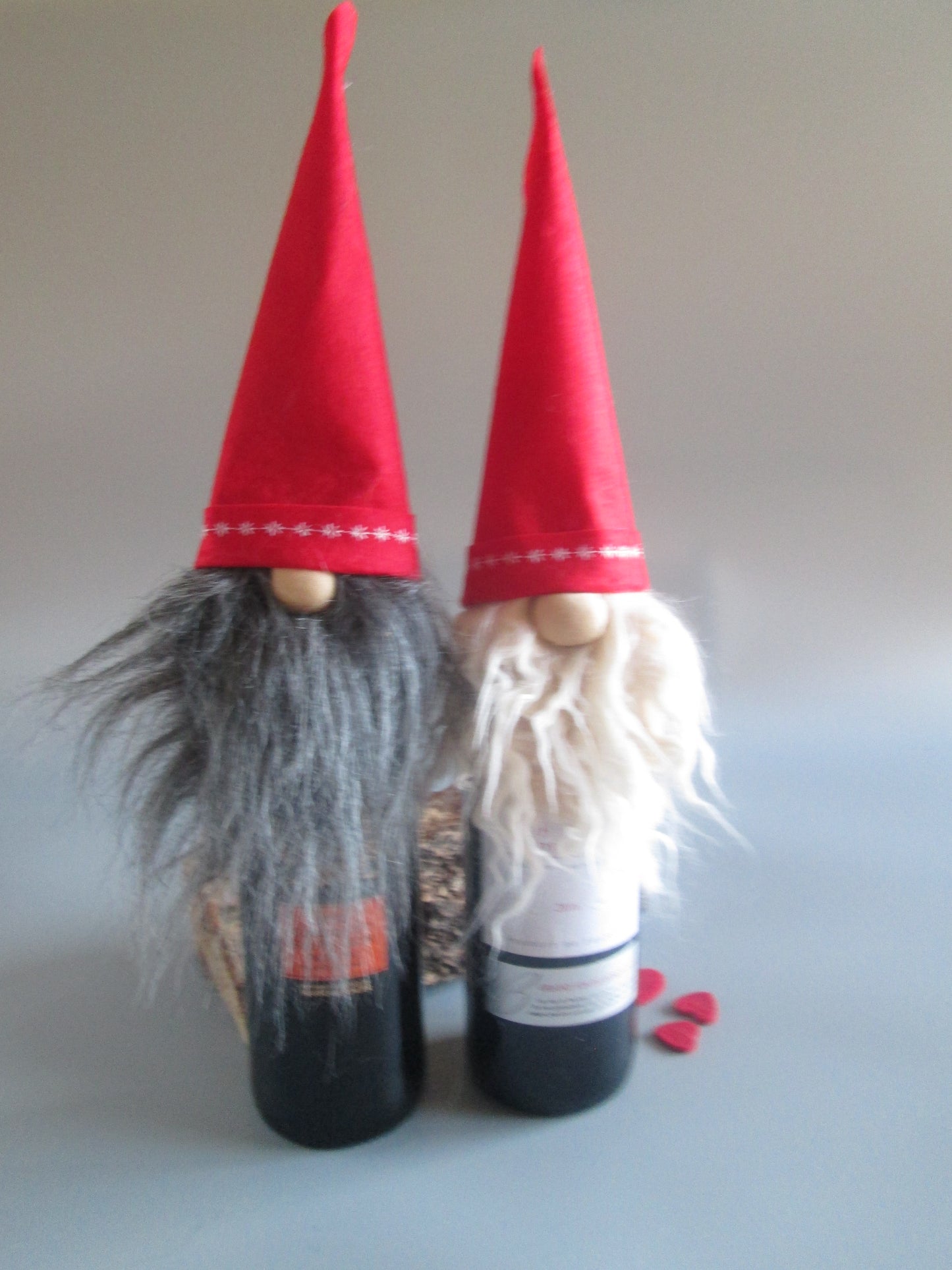 Nordic Gnome Bottle Topper Decoration.