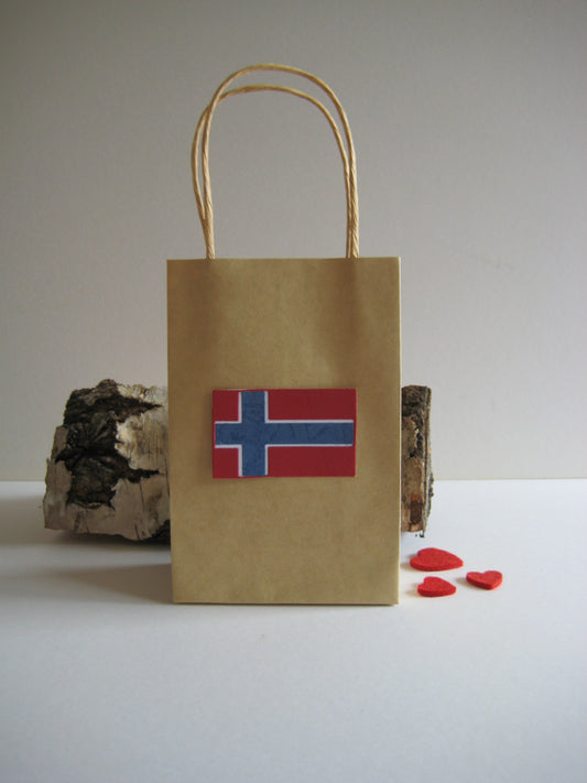 Norwegian Flag Gift Bag