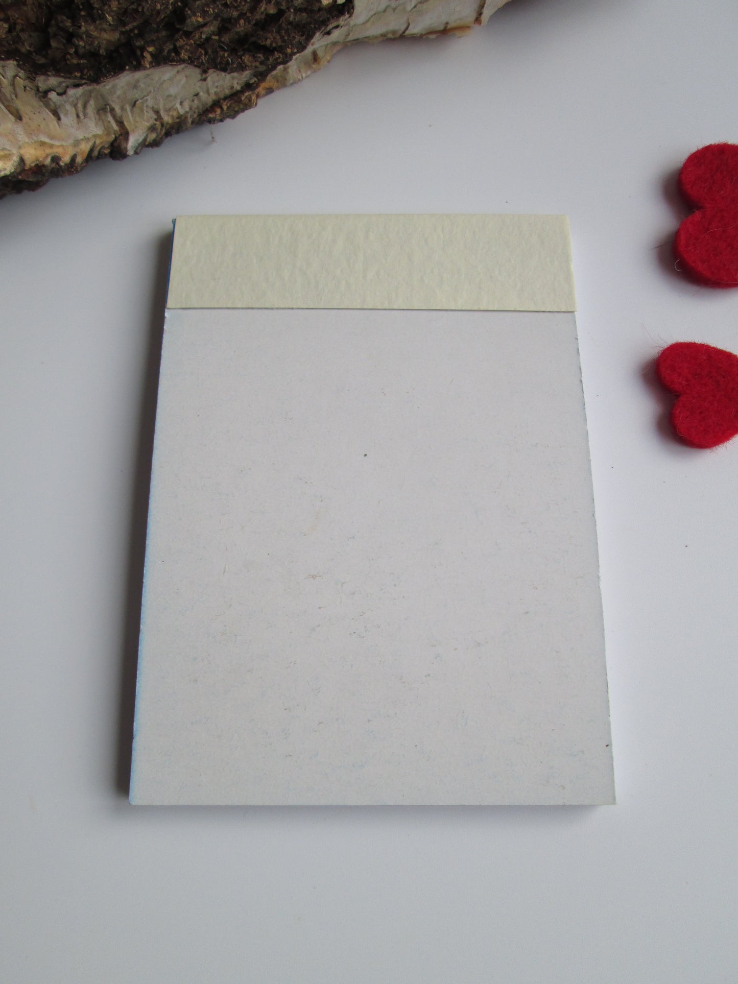 Scandinavian Woven Heart Mini Jotter Notepad