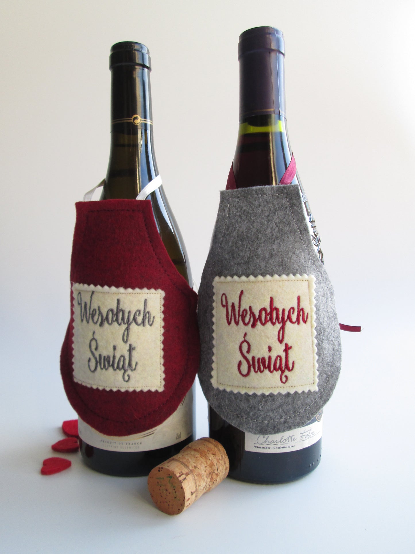 Polish Wesołych Świąt Happy Holiday Bottle Apron - Easter / Christmas