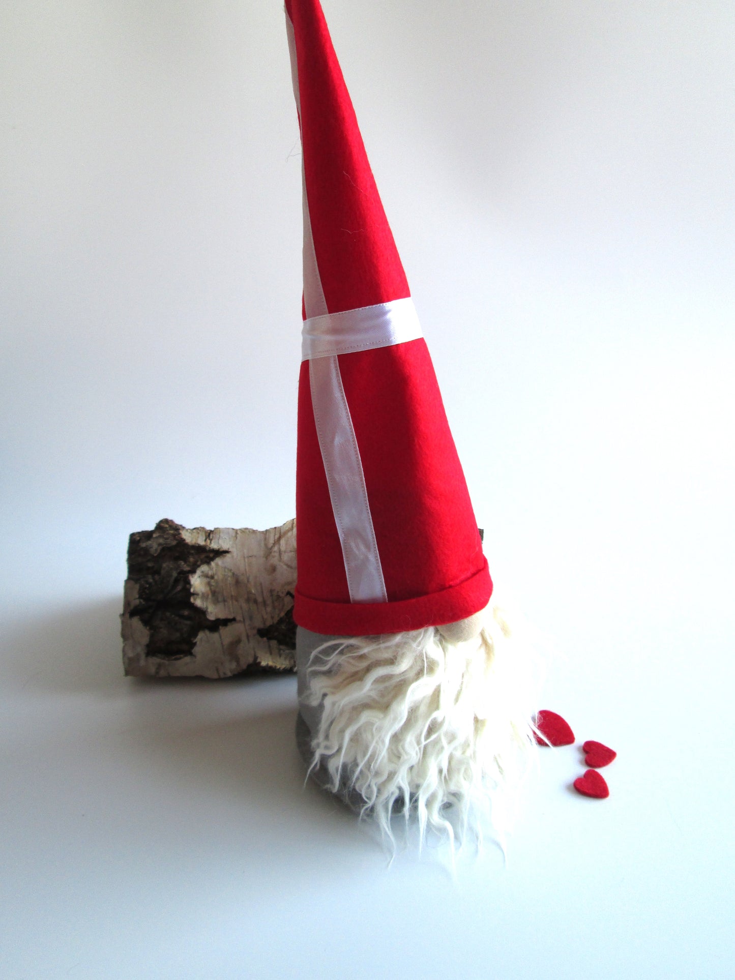 Danish Flag Hat Scandinavian Gnome