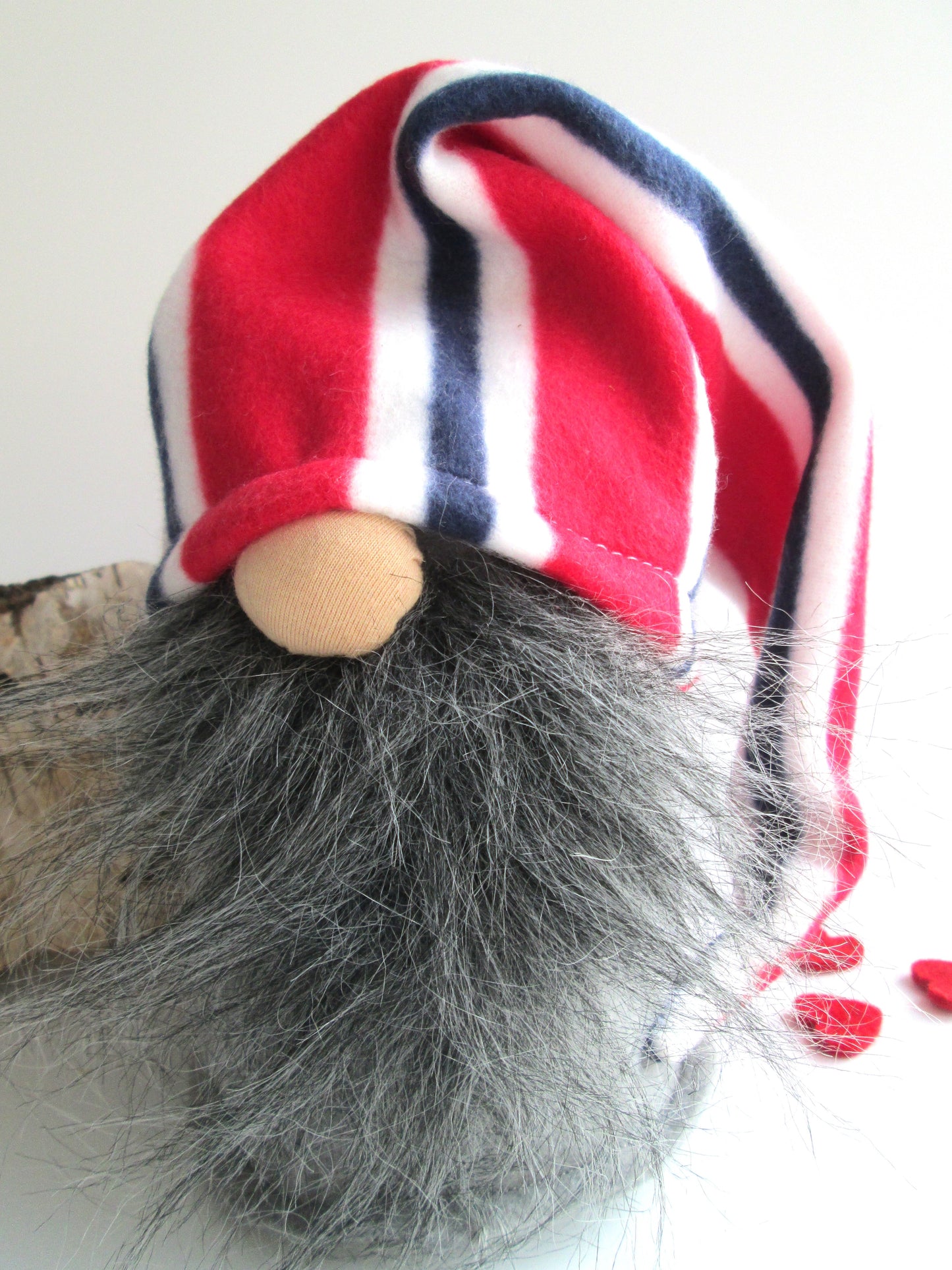 Norwegian Flag Fleece Scandinavian Gnome