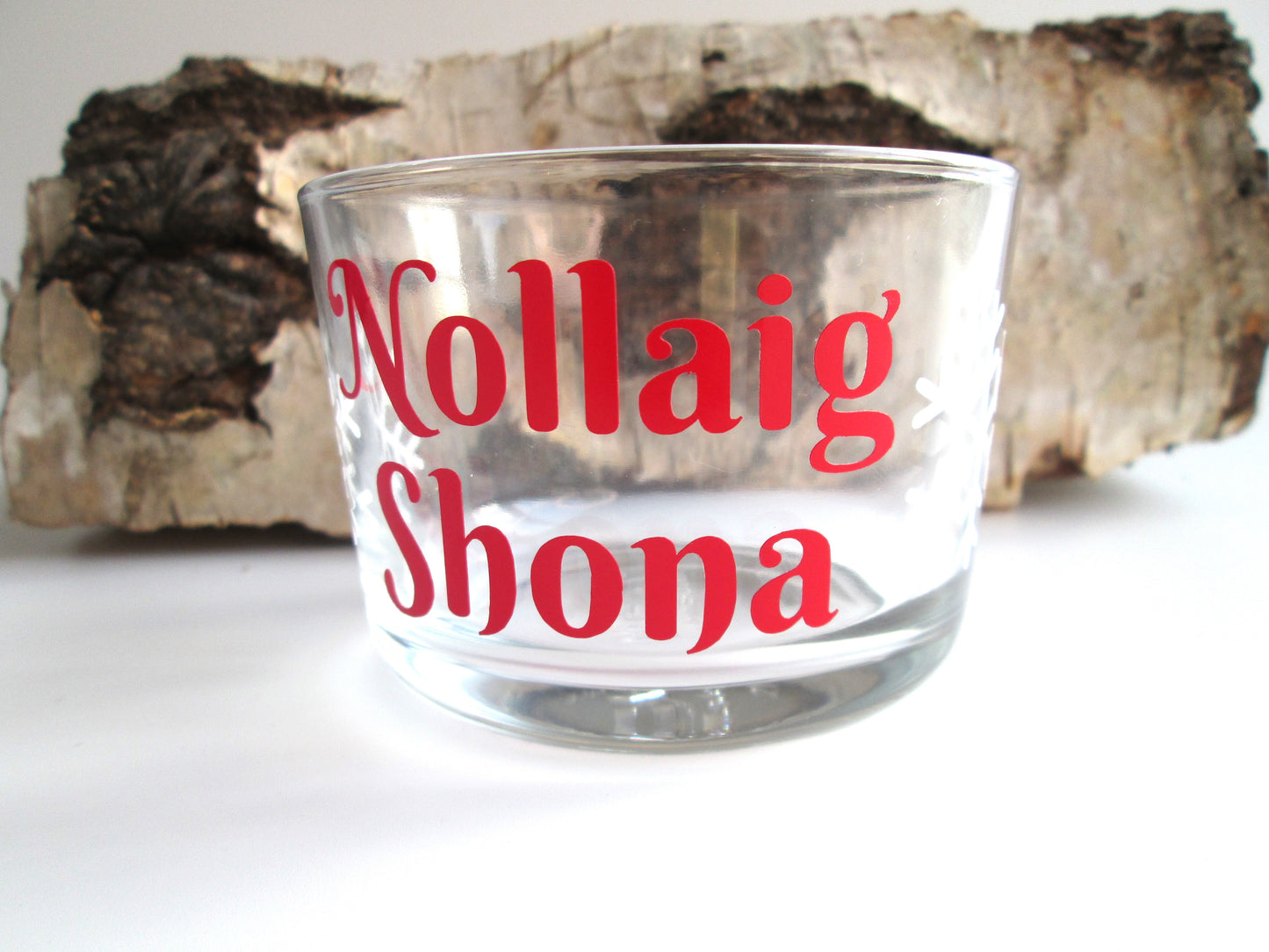 Irish / Scottish Gaelic Nollaig Shona Christmas Candle Holder