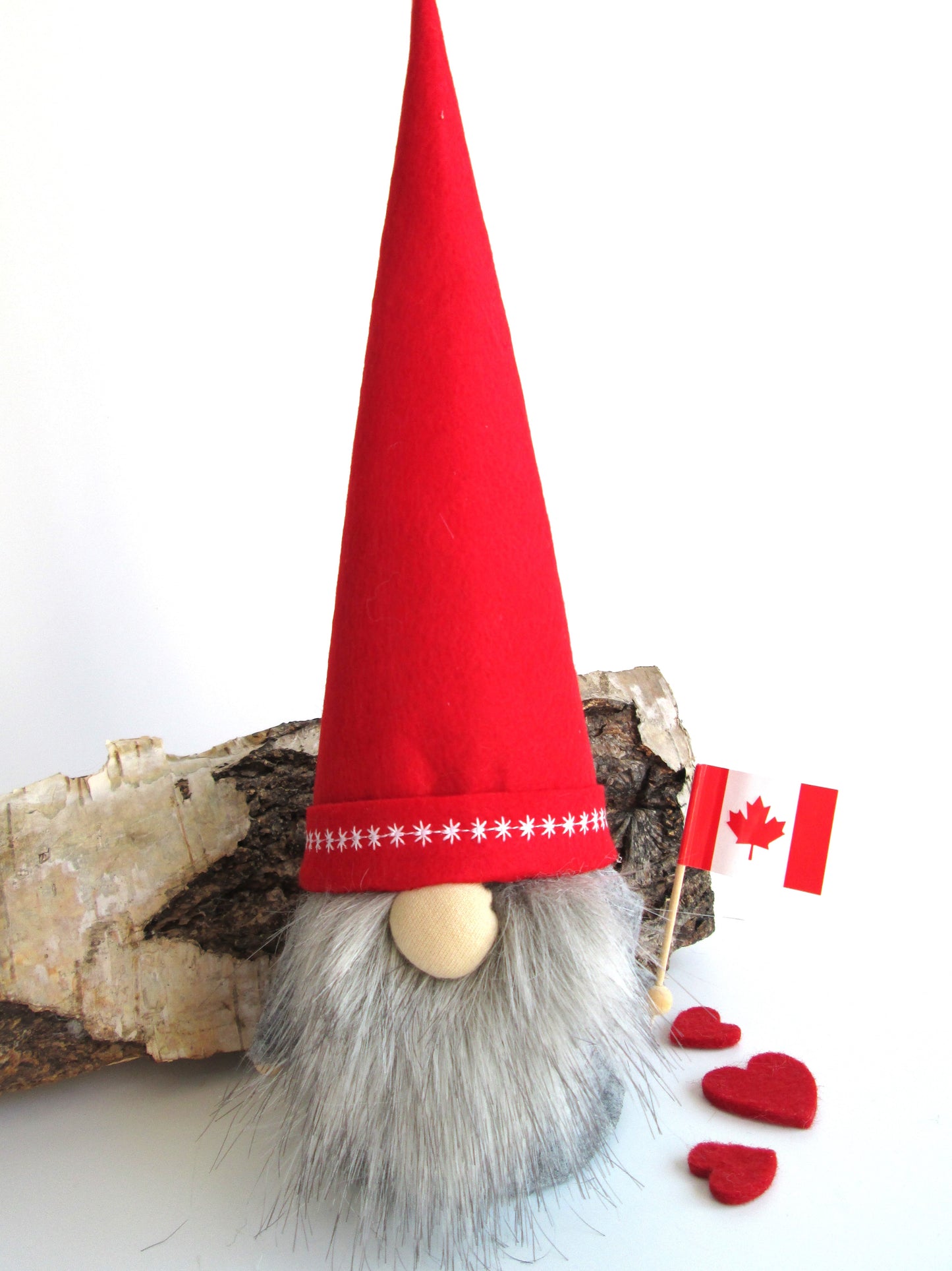 Canadian Flag Scandinavian Gnome Girl And Or Boy Or Couple