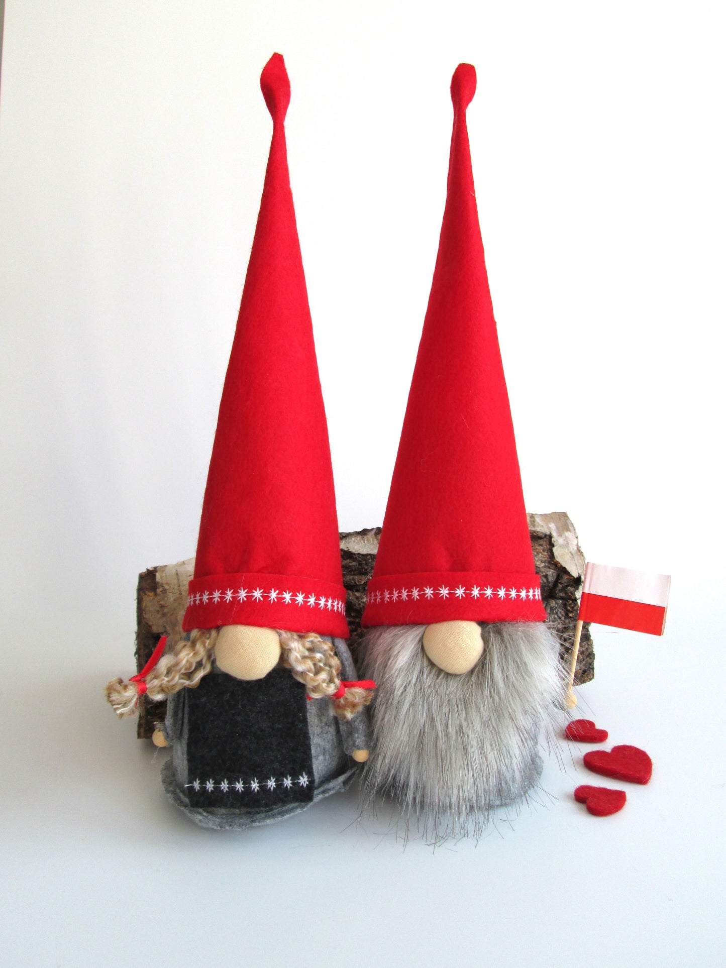 Polish Flag Scandinavian Gnome Girl And Or Boy