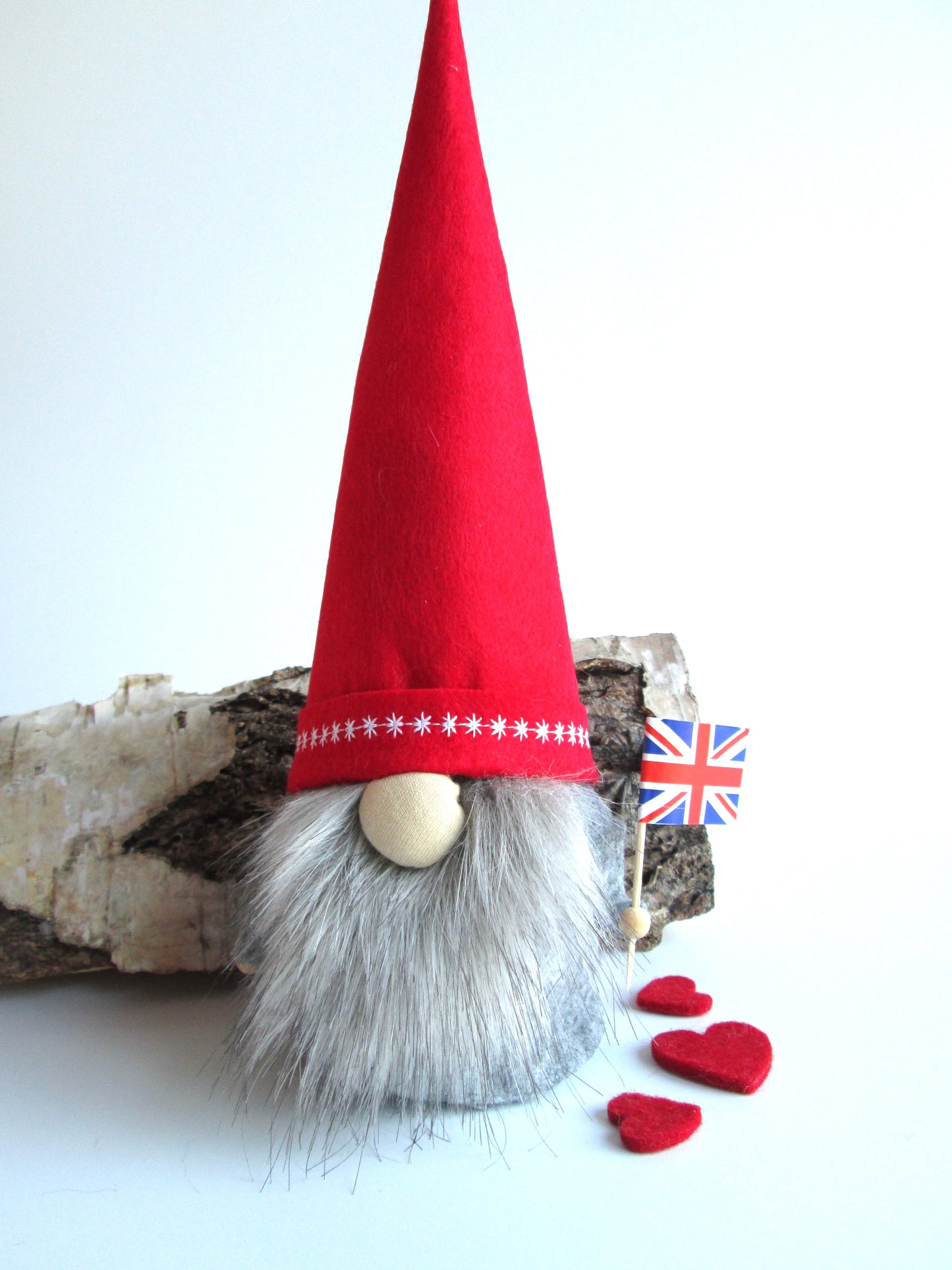 UK Flag Scandinavian Gnome Girl Or Boy Or Couple