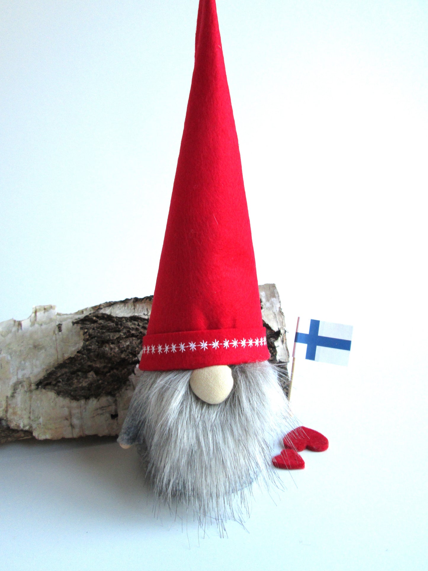 Finnish Flag Scandinavian Gnome Girl And / Or Boy