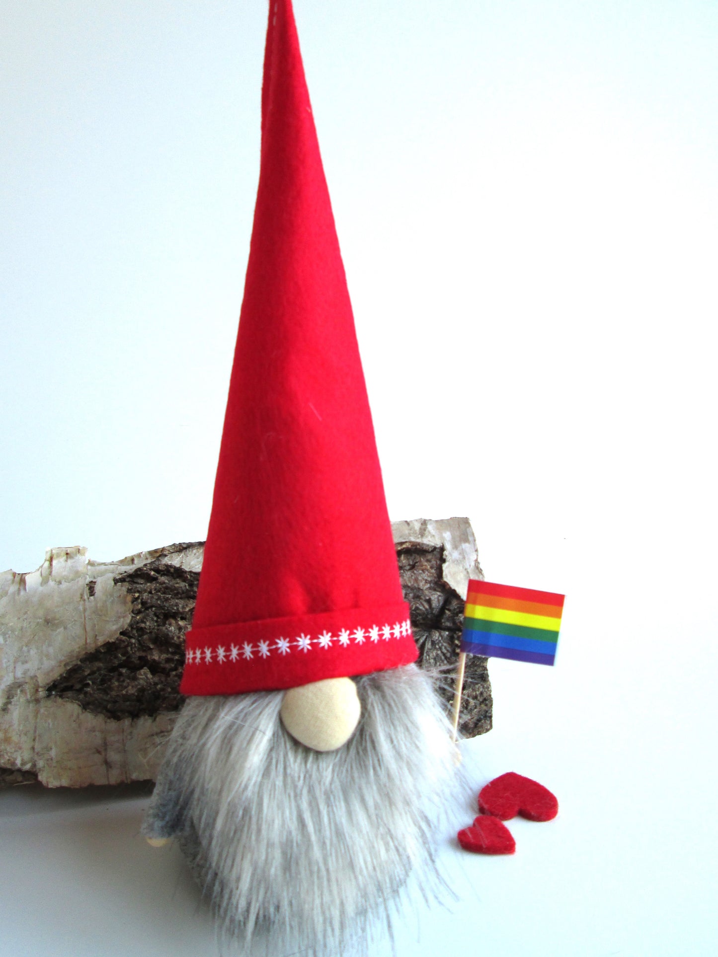 Gay Pride Flag Scandinavian Gnome Girl Or Boy Or Couple