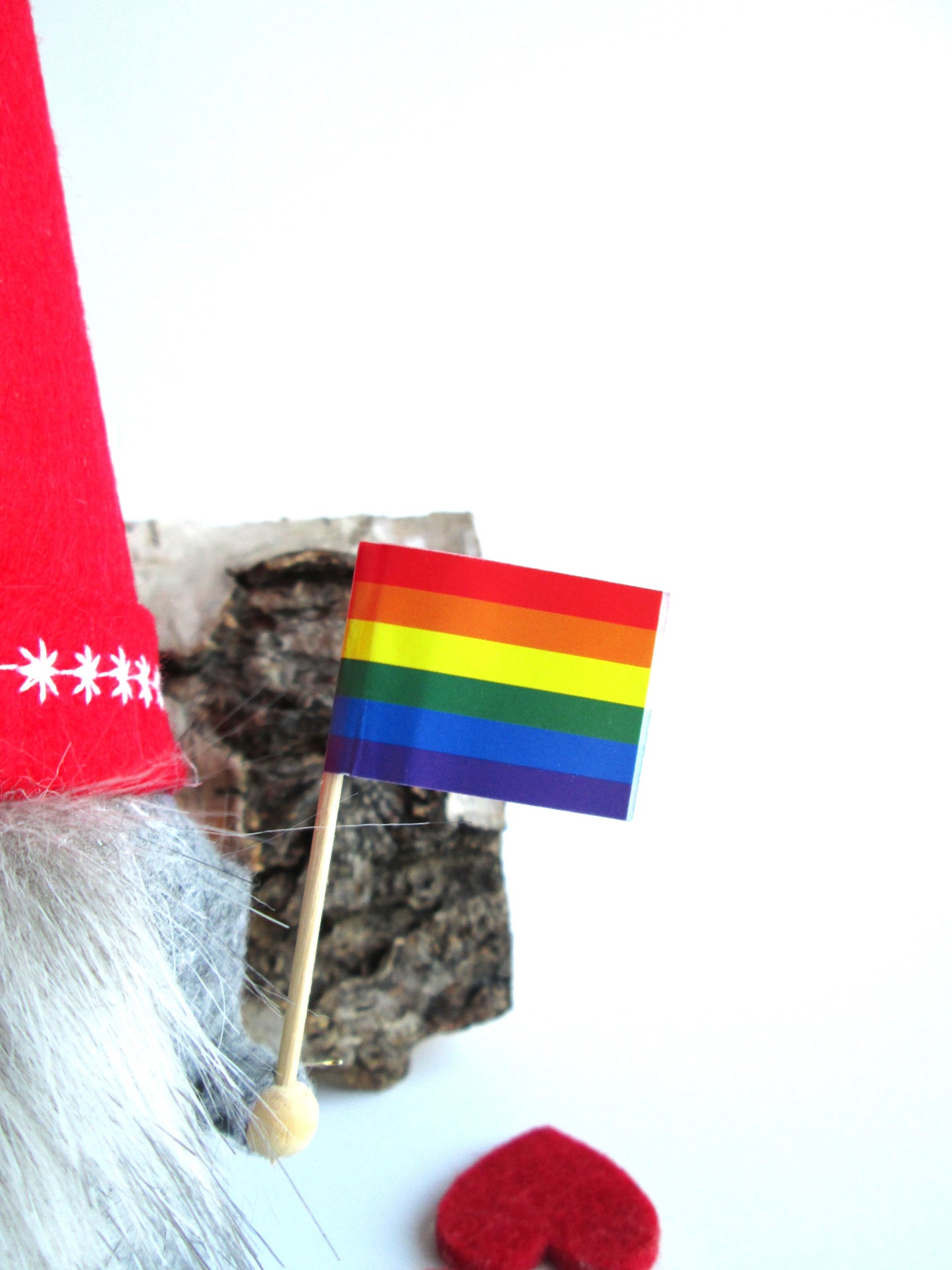 Gay Pride Flag Scandinavian Gnome Girl Or Boy Or Couple