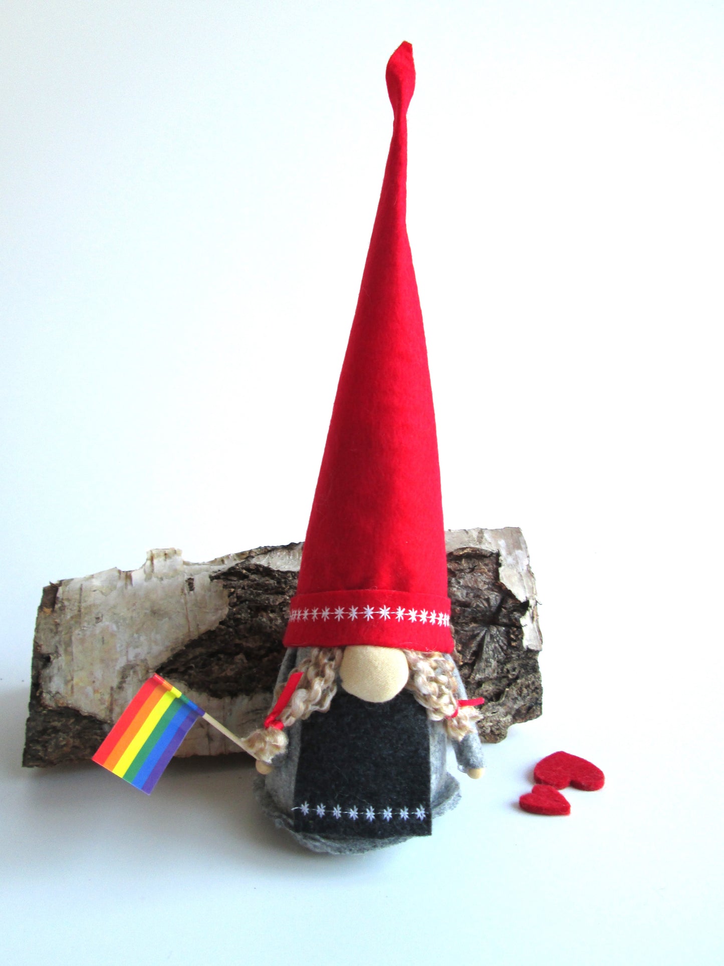 Gay Pride Flag Scandinavian Gnome Girl Or Boy Or Couple