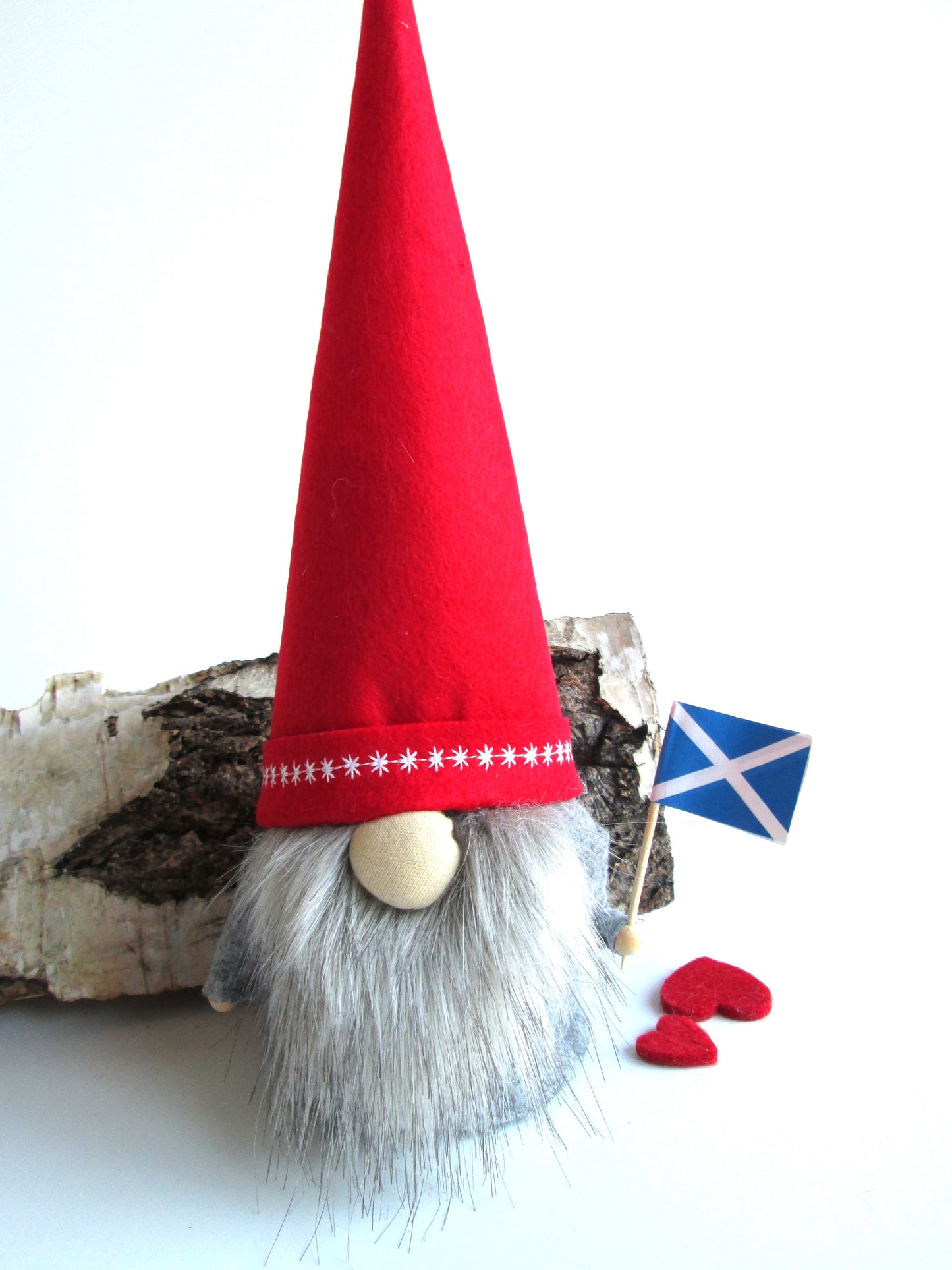 Scottish Flag Scandinavian Gnome Girl, Boy Or Couple