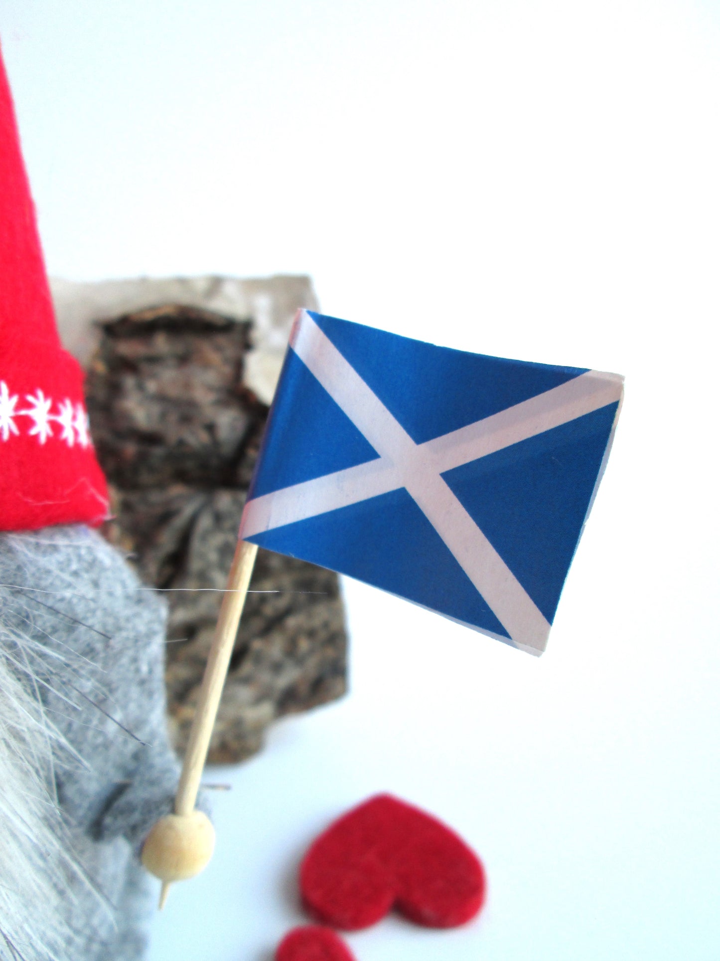 Scottish Flag Scandinavian Gnome Girl, Boy Or Couple