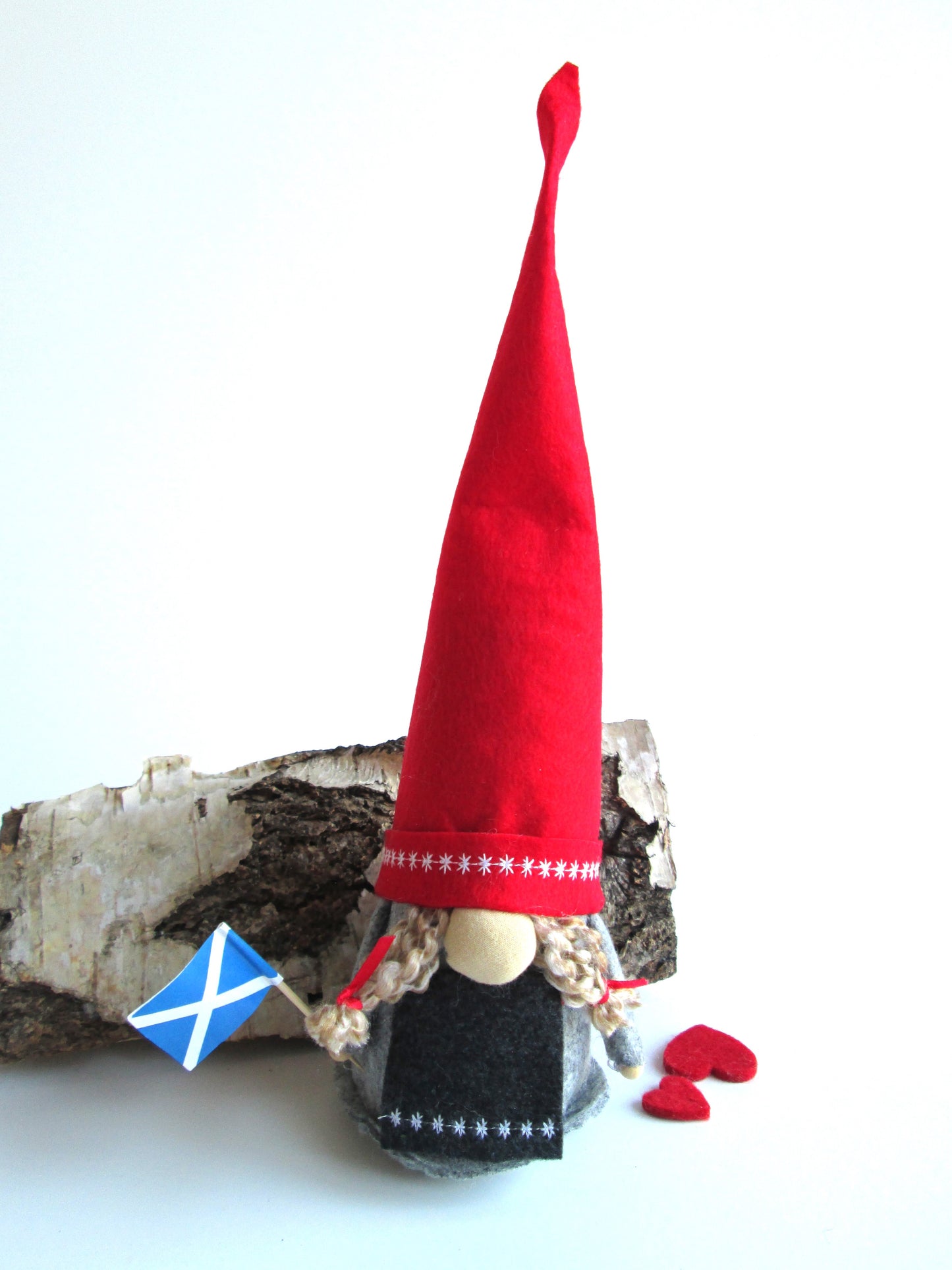 Scottish Flag Scandinavian Gnome Girl, Boy Or Couple