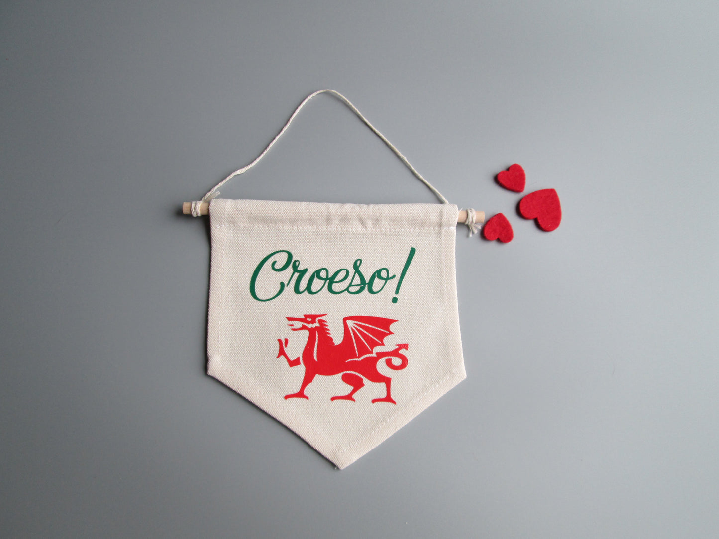 Welsh Croeso Welcome Banner