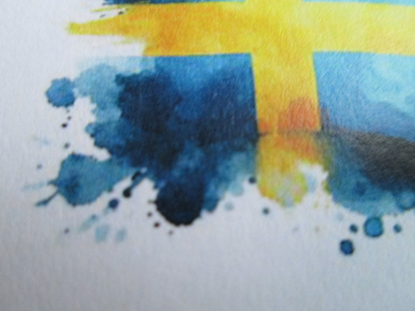 Swedish Flag Greeting Card