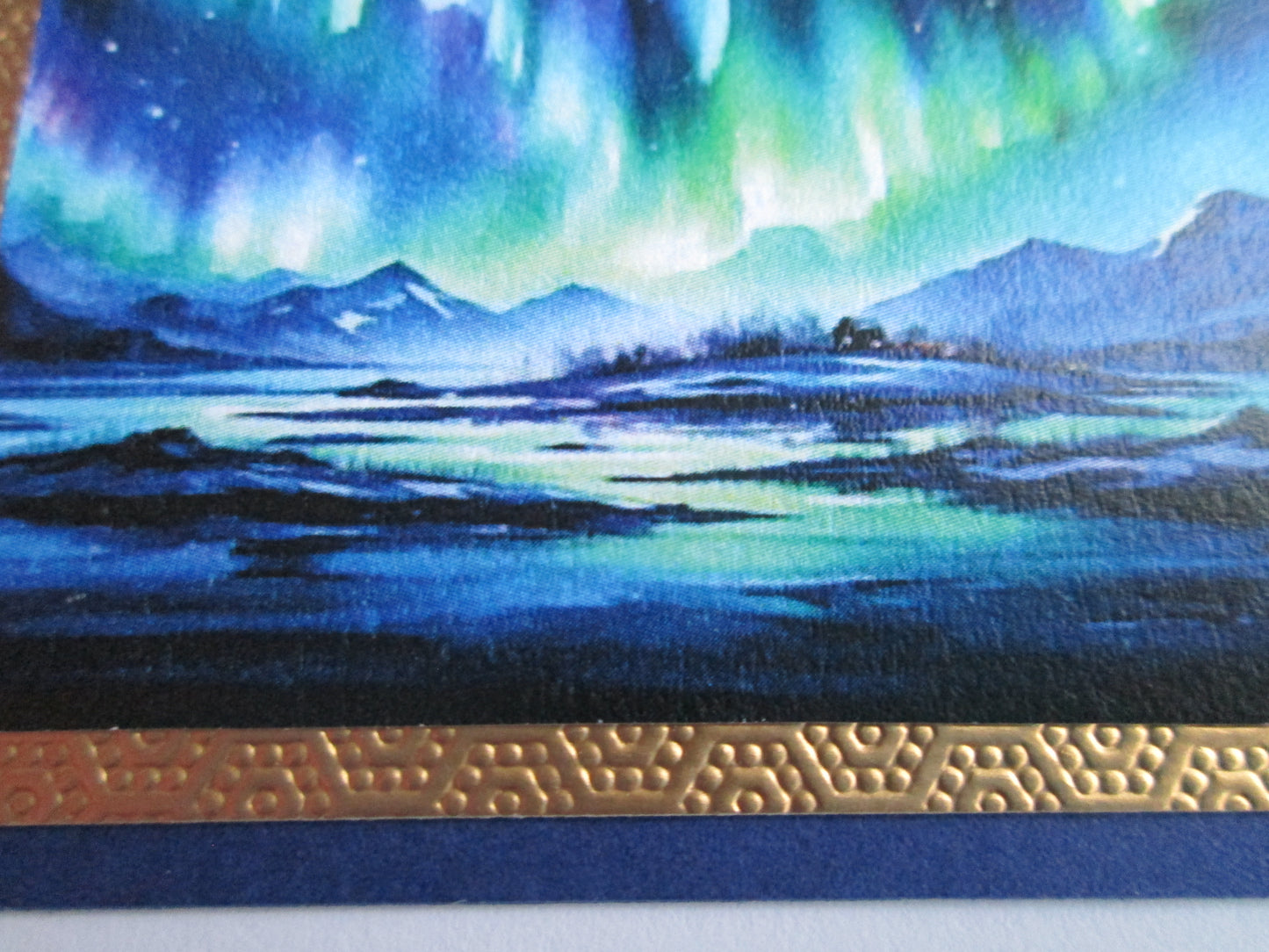 Northern Lights / Aurora Borealis  Greeting Card - Scandinavian Gift