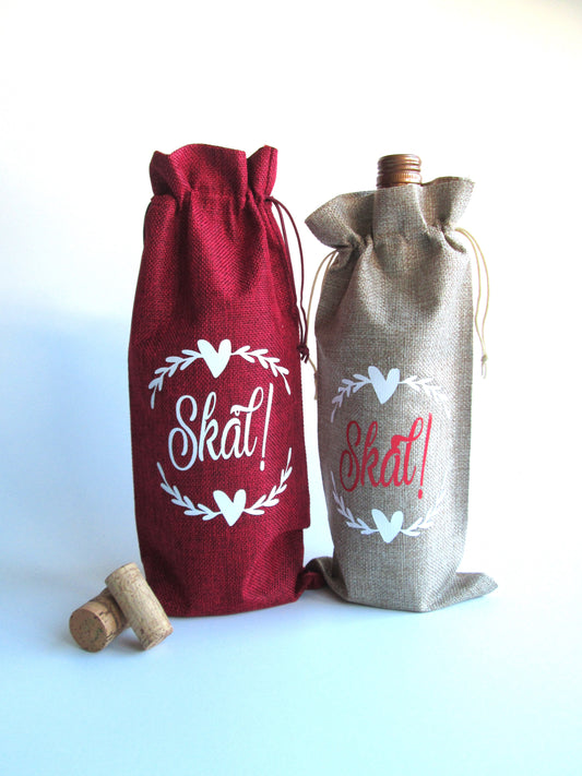 Skål Bottle Bag - Great Wine / Party Gift