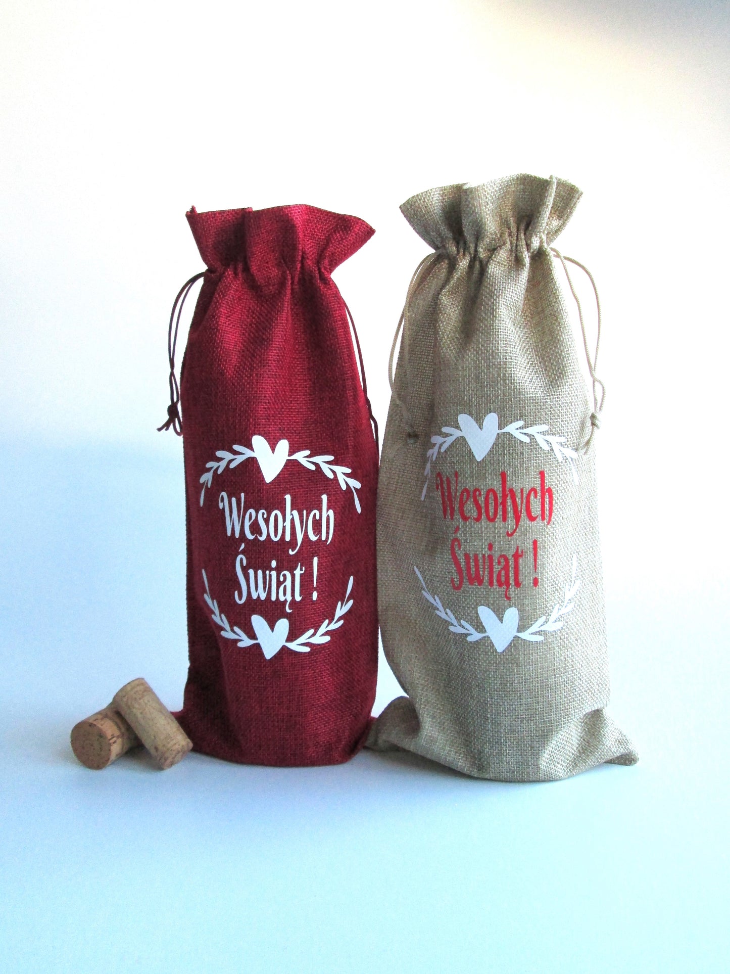 Wesołych Świąt Polish Celebration Bottle Bag