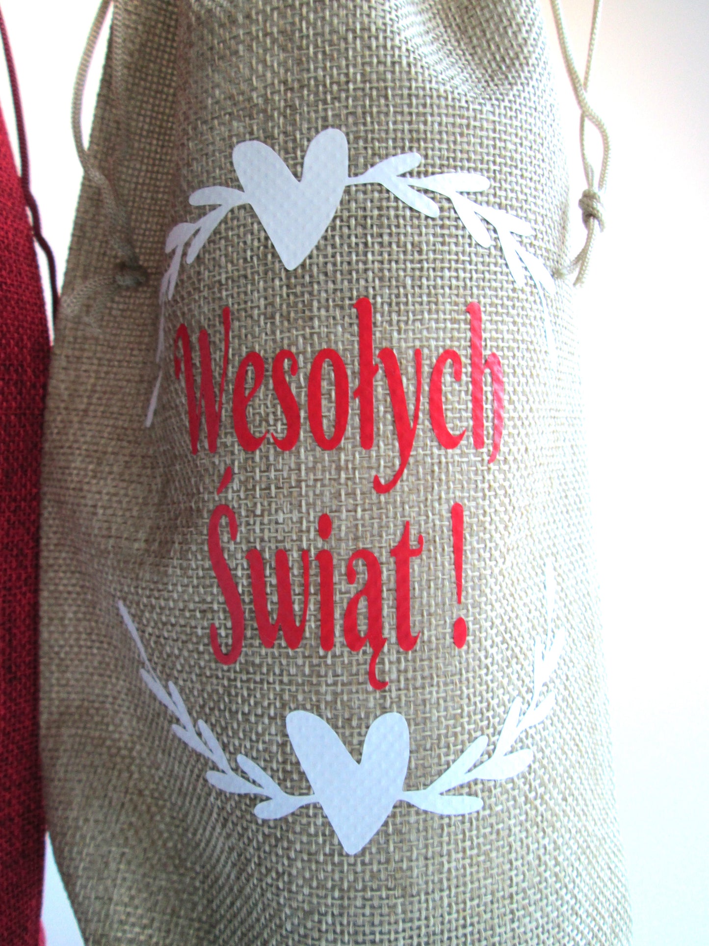 Wesołych Świąt Polish Celebration Bottle Bag