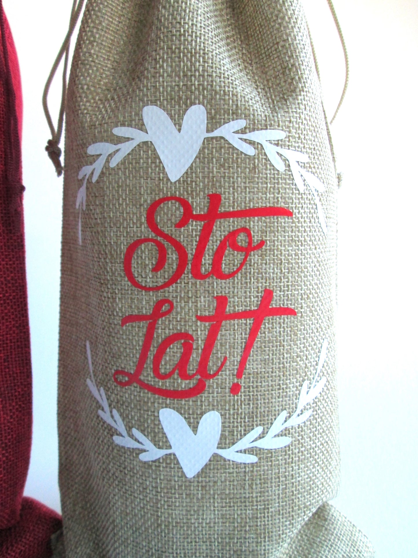 Sto Lat Polish Celebration Bottle Bag - Cheers