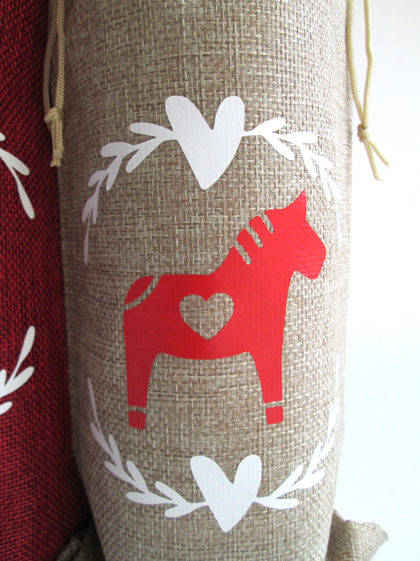 Dala Horse Bottle Bag