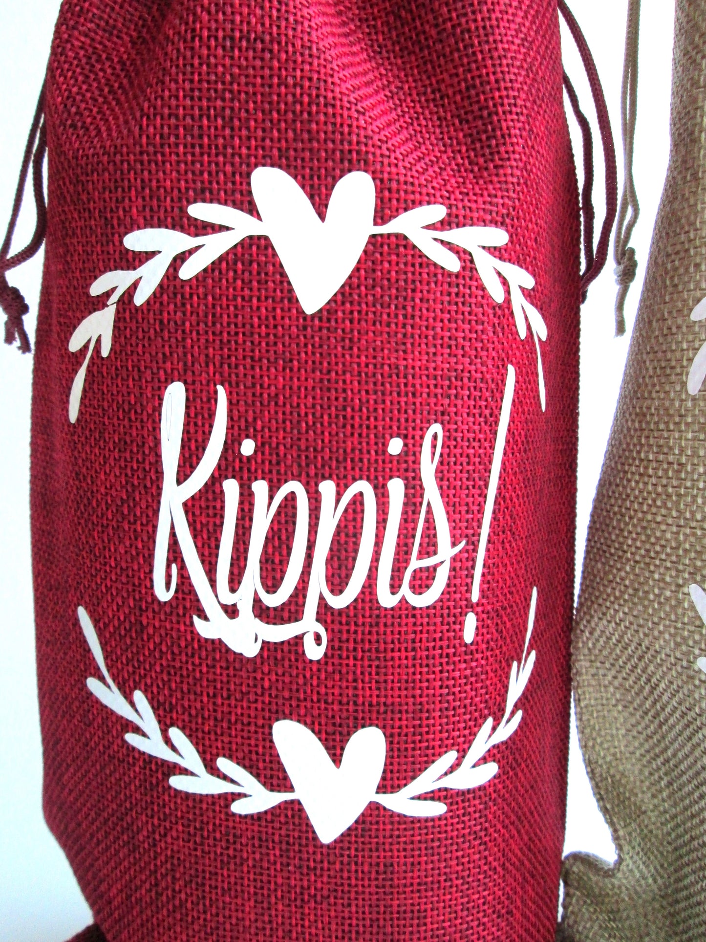 Kippis  Finnish Wine Bottle Bag