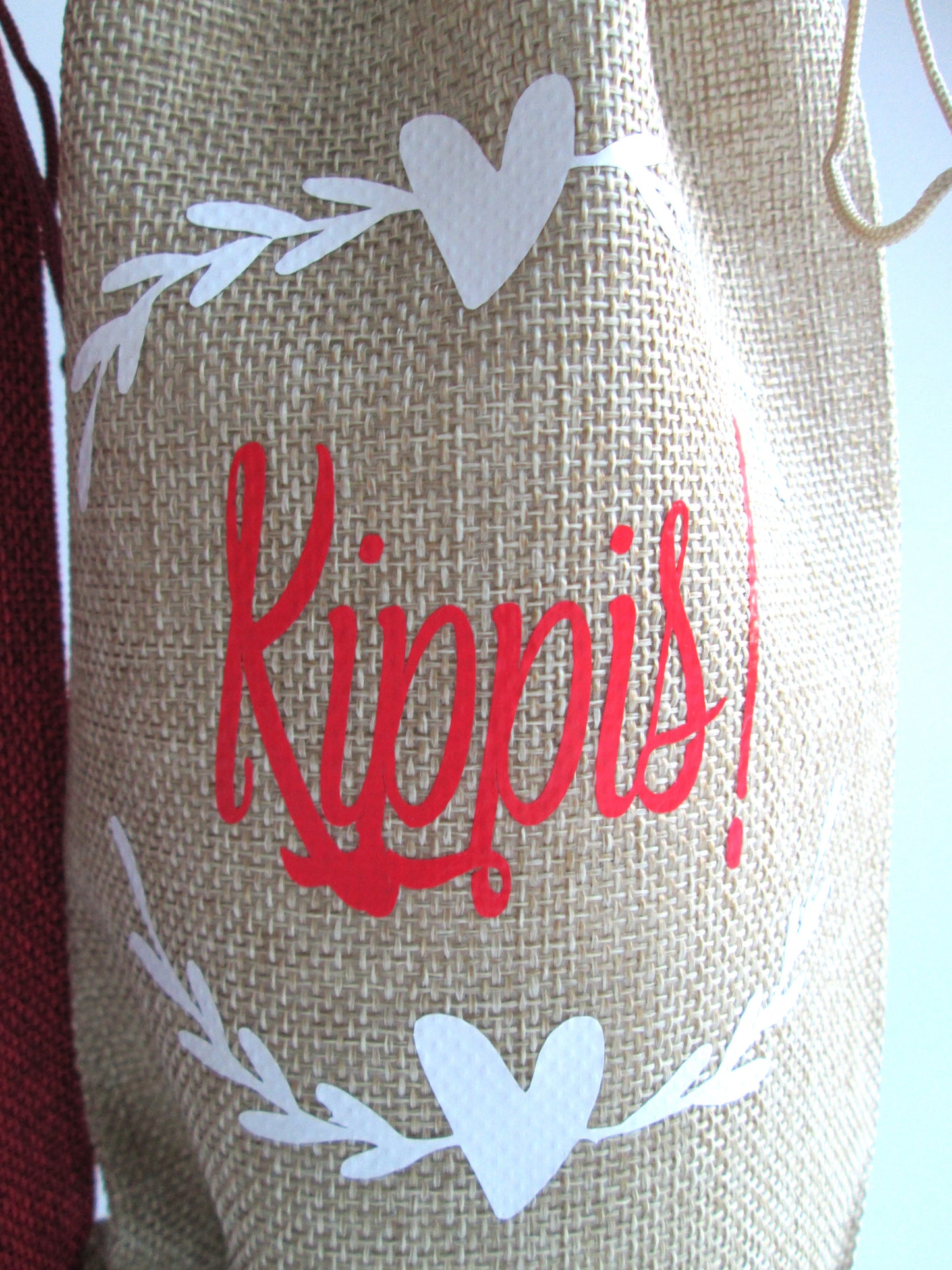 Kippis  Finnish Wine Bottle Bag