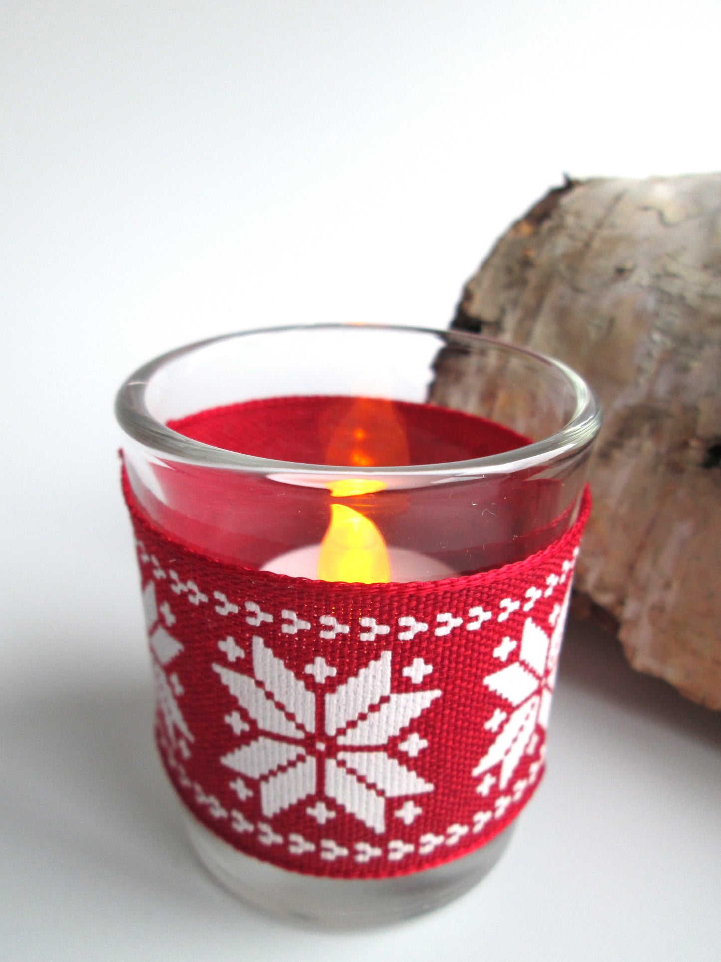 Nordic Snowflake Candle Holder