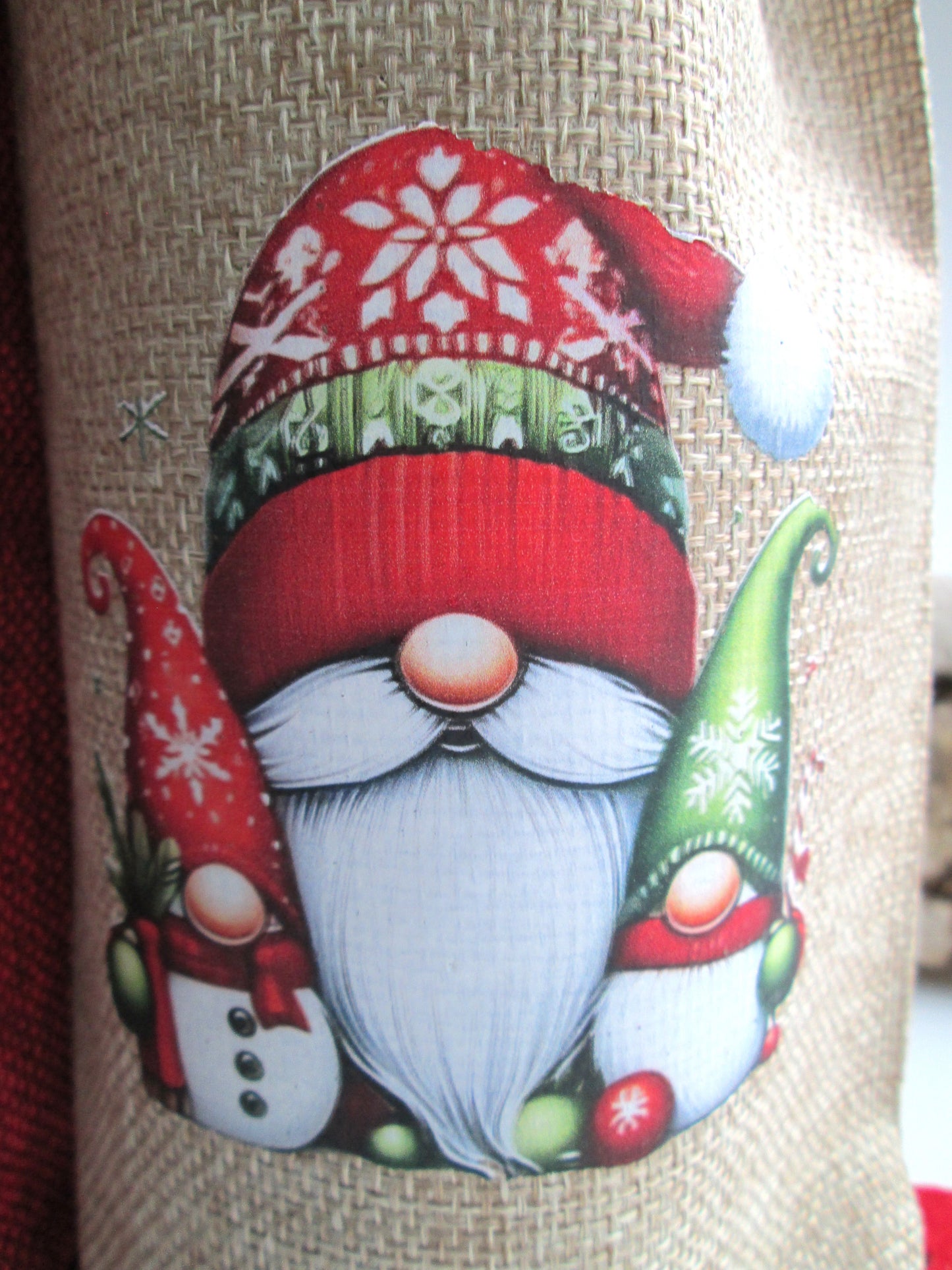 Scandinavian Gnome Bottle Bag - Great Wine / Party Gift