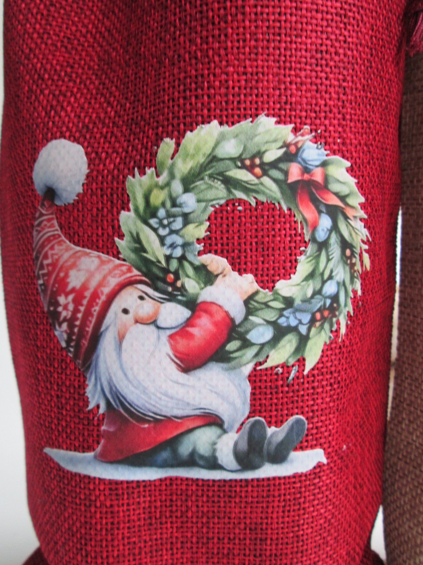 Scandinavian Gnome Bottle Bag - Great Wine / Party Gift