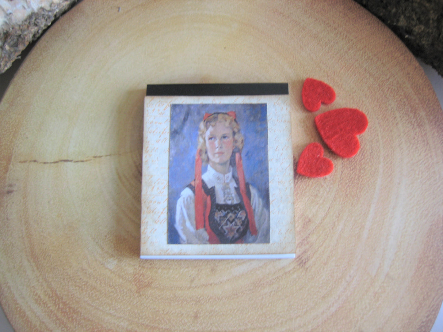 Norwegian Bunad National Costume Jotter Notepad