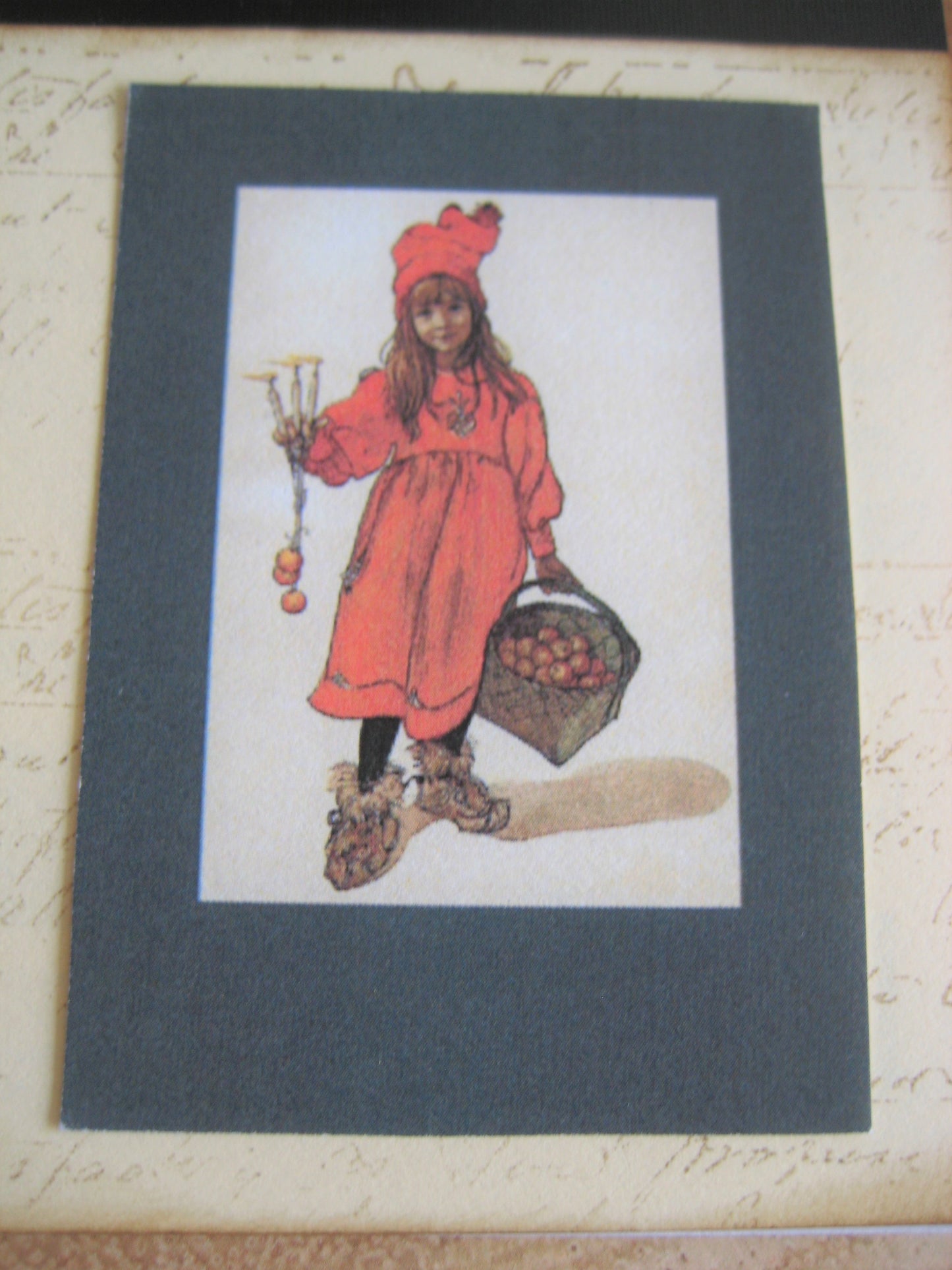 Carl Larsson Apple Girl Jotter Notepad