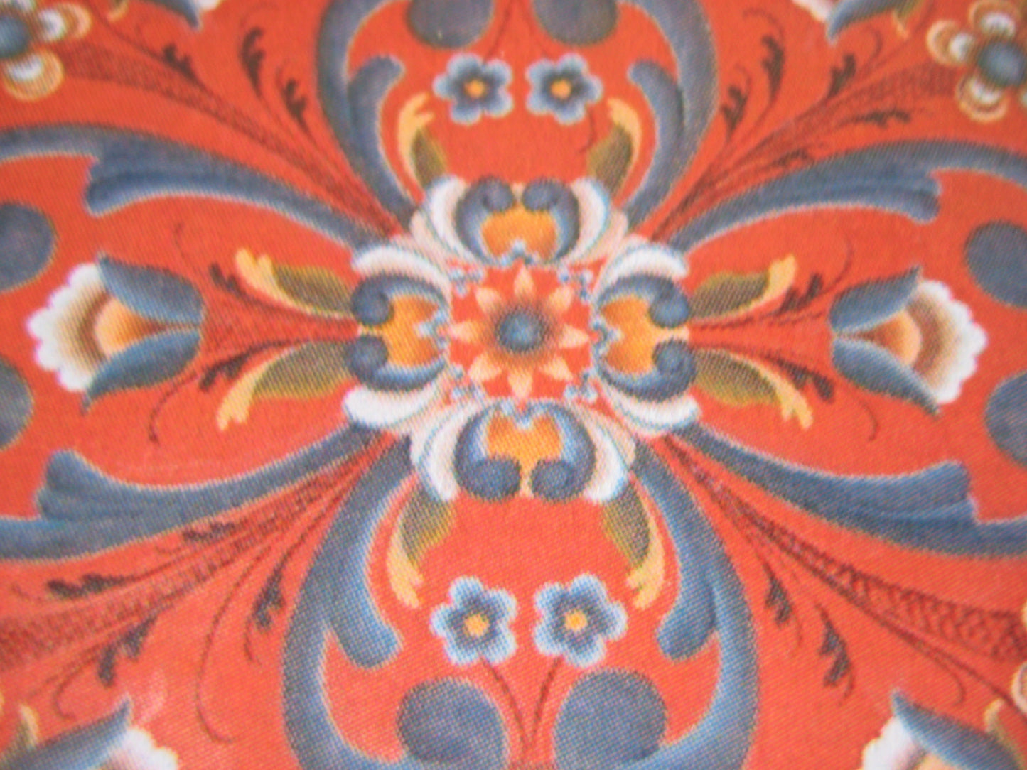 Norwegian Rosemaling Jotter Notepad