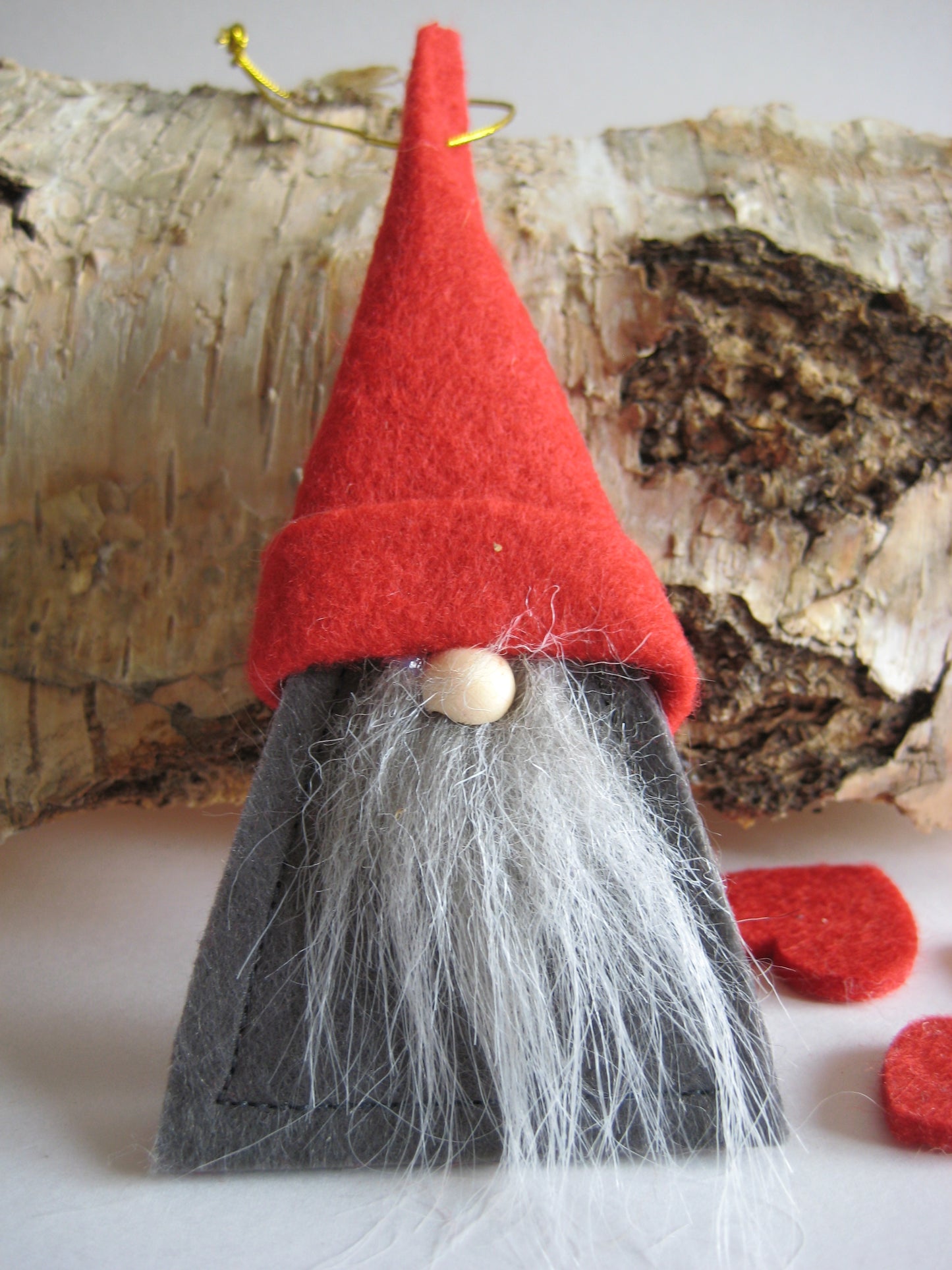 Nisse Tomte Scandinavian Gnome Christmas Tree Hanging Decoration