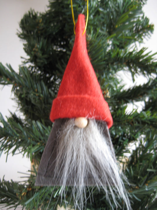 Nisse Tomte Scandinavian Gnome Christmas Tree Hanging Decoration